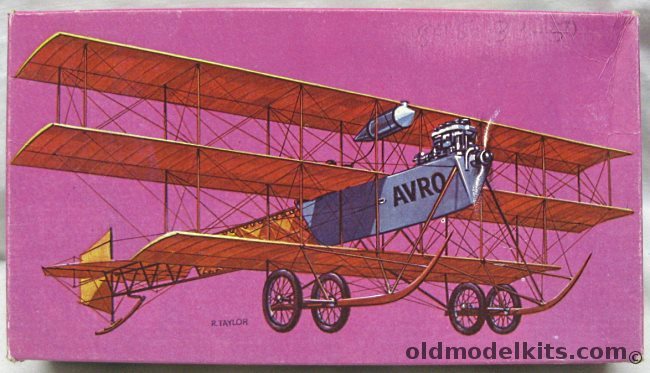 Pyro 1/48 1911 Avro Triplane - (ex-Inpact), P606-100 plastic model kit